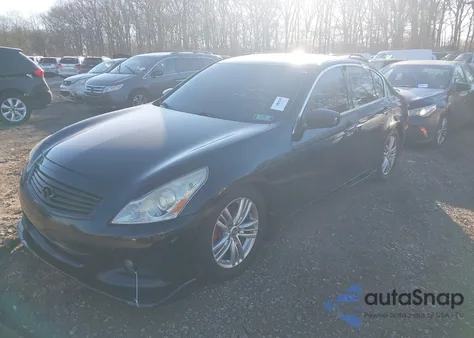 2013 Infiniti G37X из США, поврежденный, VIN JN1CV6AR2DM356238
